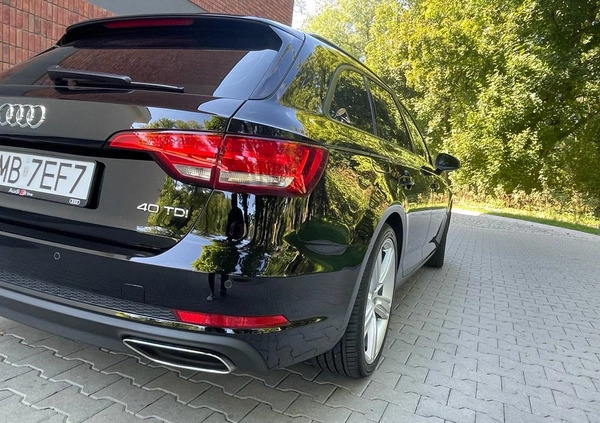 Audi A4 cena 77700 przebieg: 180000, rok produkcji 2019 z Malbork małe 466